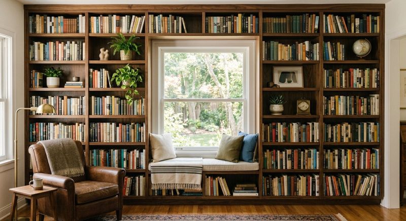 Bookshelves Installation in Greensboro, NC