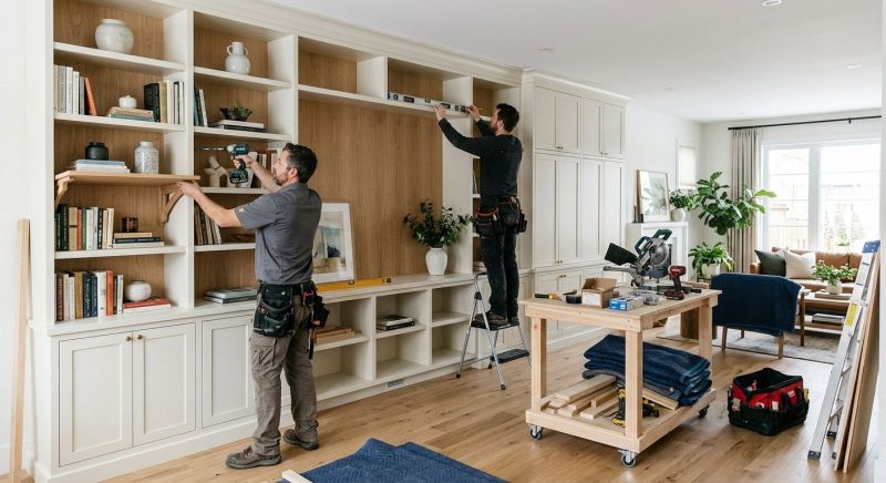 Custom Shelving Installation in Alexandria, VA